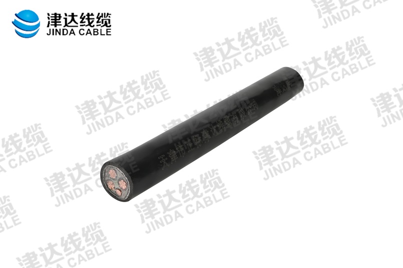 YJV22 鋼帶鎧裝交聯聚乙烯絕緣聚氯乙烯護套電力電纜 3*10+1*6㎡